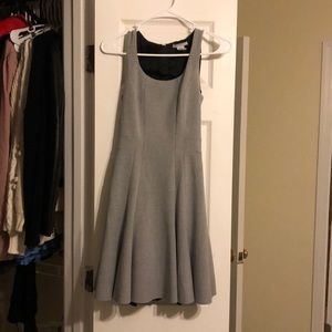 Gray business dress